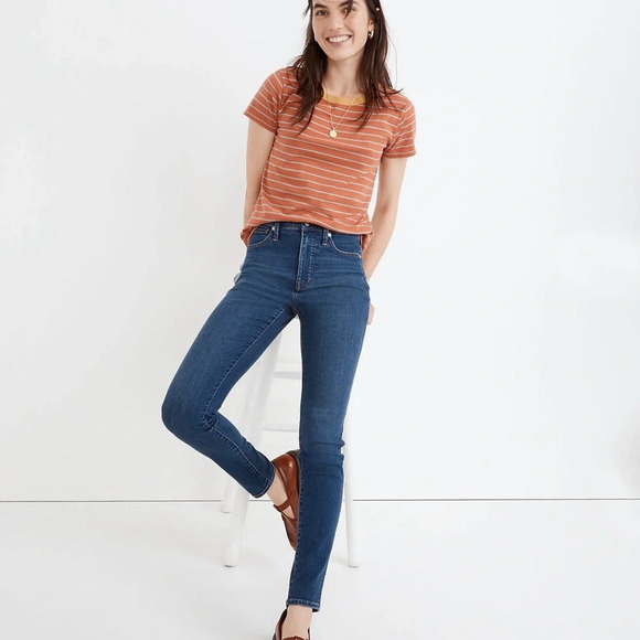 Madewell Denim - Madewell NWOT 10" High-Rise Skinny Jeans in Coronet Wash Size 27